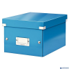 Pudło LEITZ C&S uniwersalne małe WOW niebieskie 60430036 .